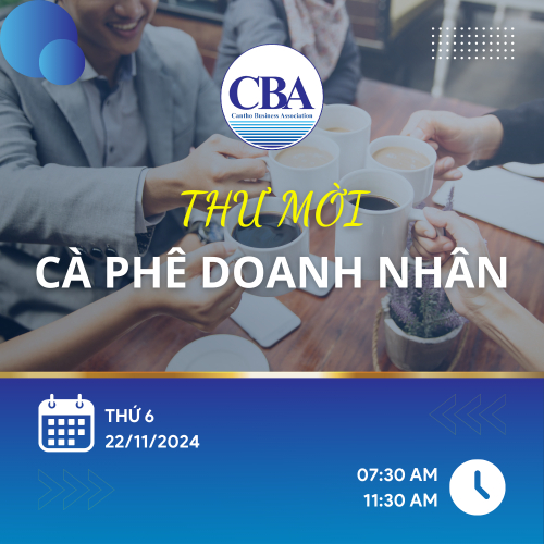 Thư Mời Tham Gia Sự Kiện Cà Phê Doanh Nhân Kỳ 5 Năm 2024